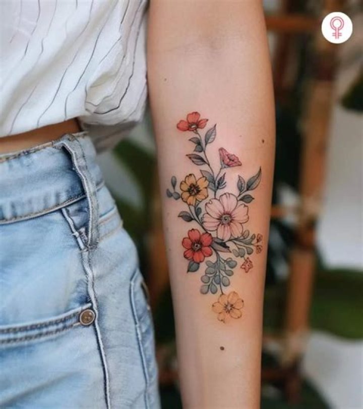 A Guide To Stunning Outer Forearm Tattoos For Women