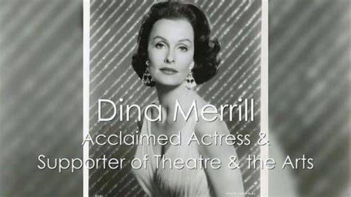 Dina Merrill: Renowned Actress And Philanthropist