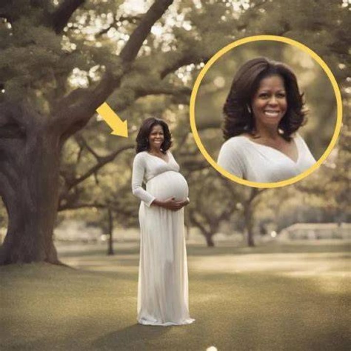 Discover Michelle Obama's Unseen Pregnancy Photos