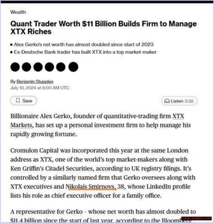 Discover The Net Worth Of The Enigma: Alex Gerko