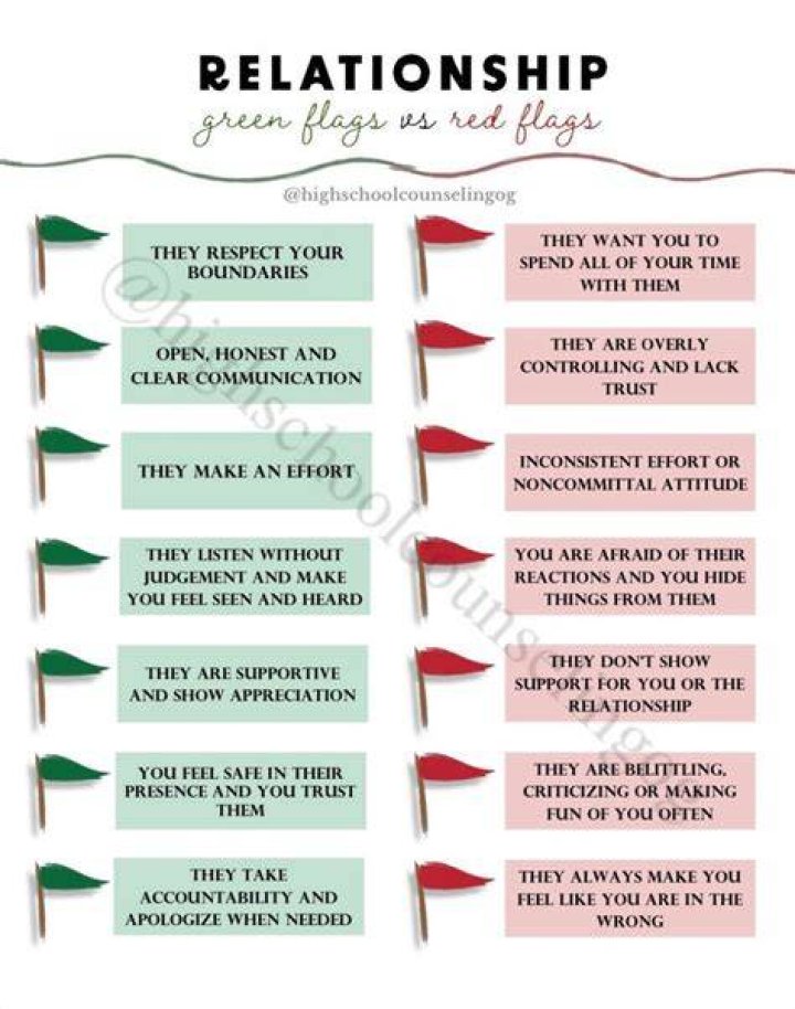 Discover The Ultimate Guide To Navigating Relationships With Green And Red Flags