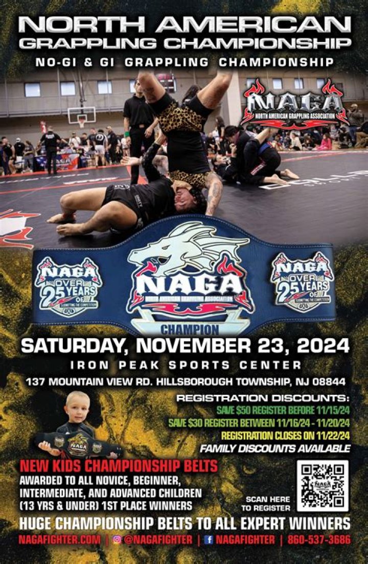 Discovering The North American Grappling Association: A Journey Through Submission Wrestling