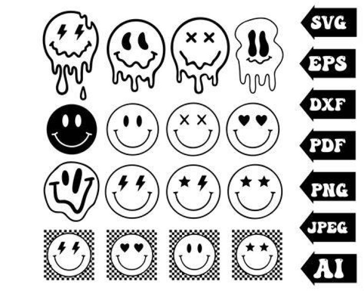 Embracing The Melting Smiley Face: A Symbol Of Modern Whimsy