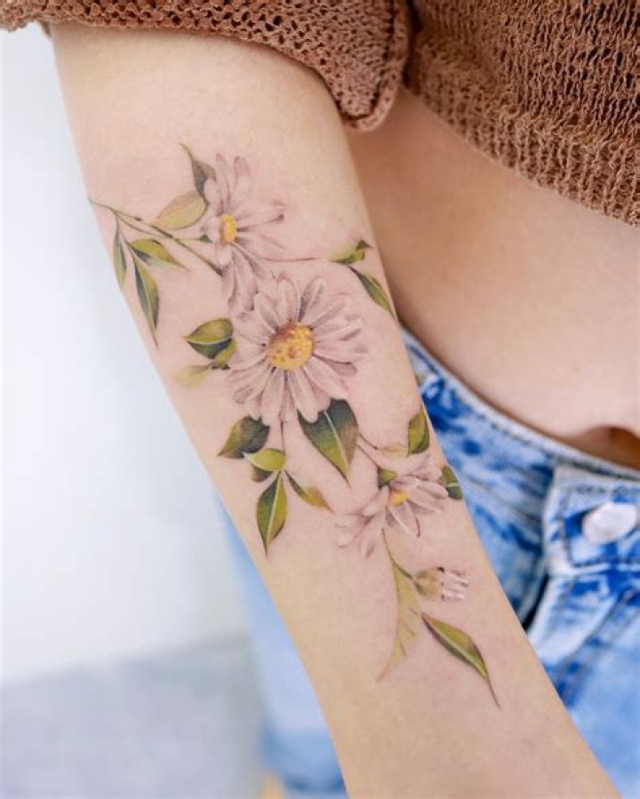 Enchanting Daisy Tattoos: A Floral Canvas Of Beauty And Meaning