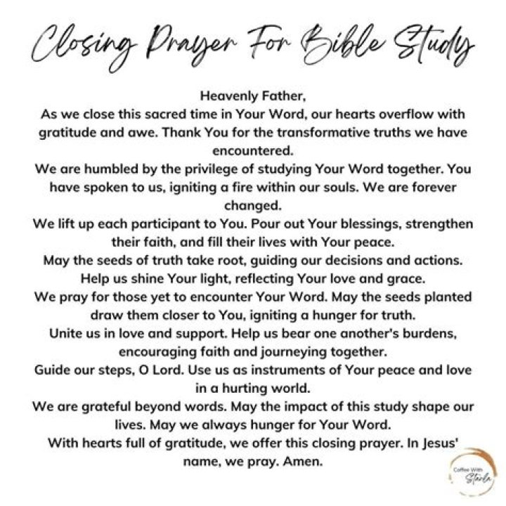 End Your Service With A Heartfelt Church Closing Prayer