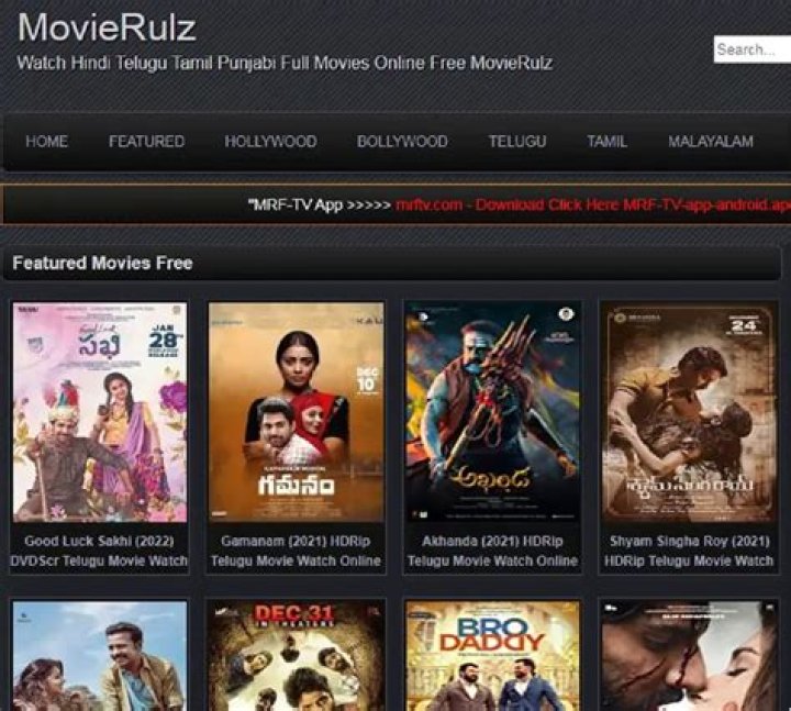Explore The Latest Movies On Movierulz Today: Your Ultimate Movie Destination