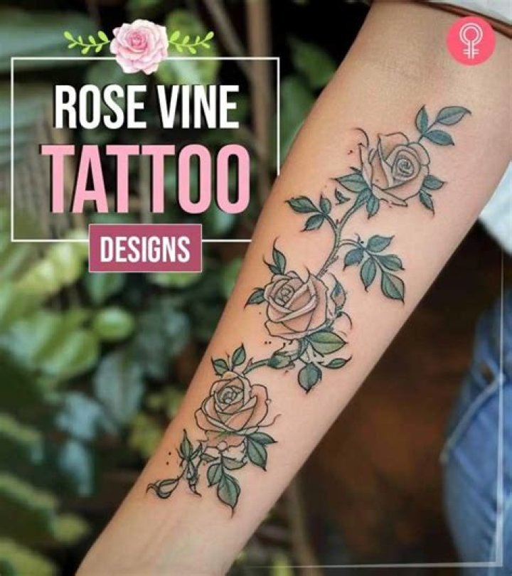Gorgeous Arm Flower Vine Tattoos: Ideas And Inspiration
