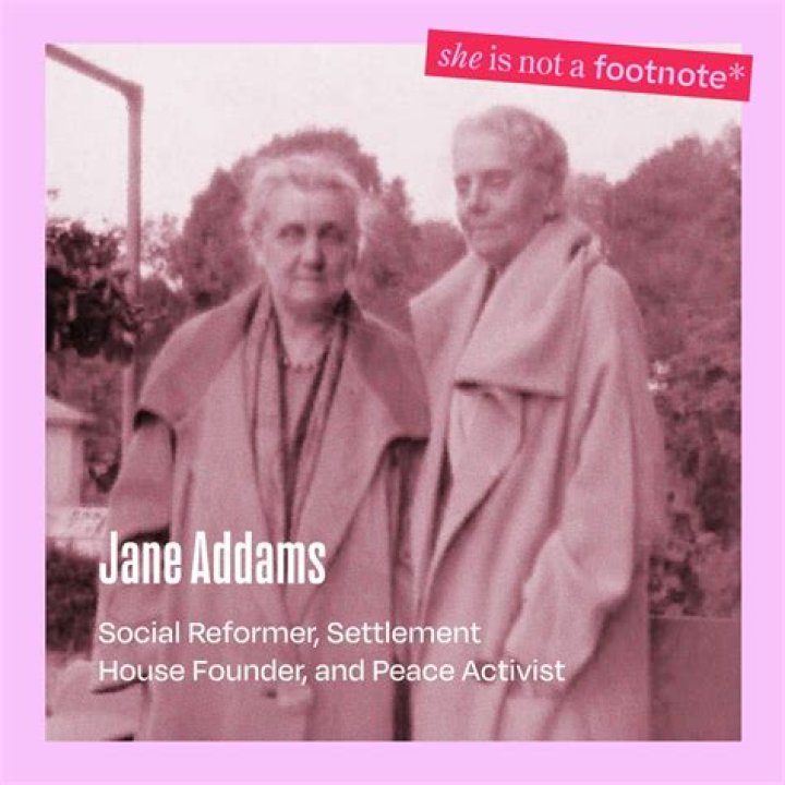 Groundbreaking Feminist And Activist: Jane Addams Frasier