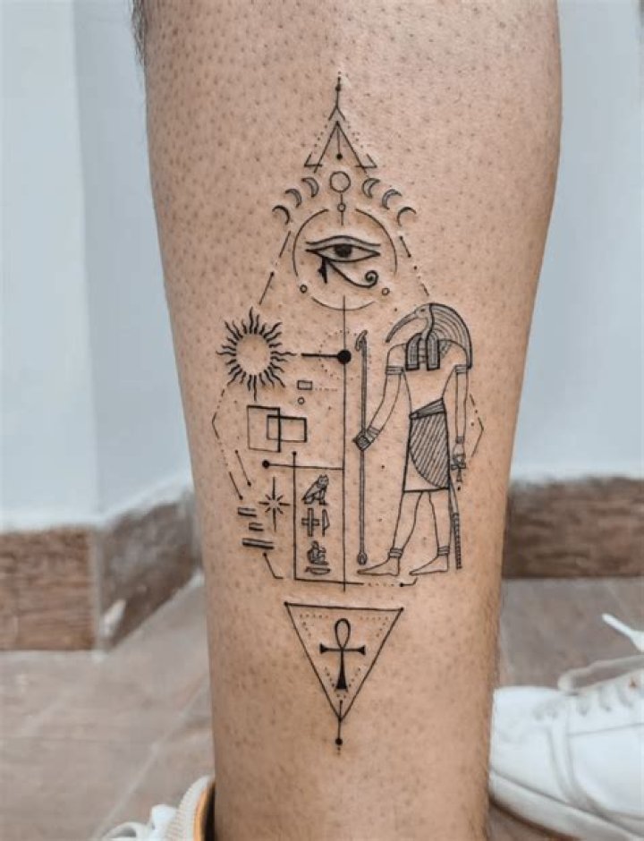 Intriguing Egyptian Tattoo Designs For Your Chest: Artistic Expressions Of Antiquity