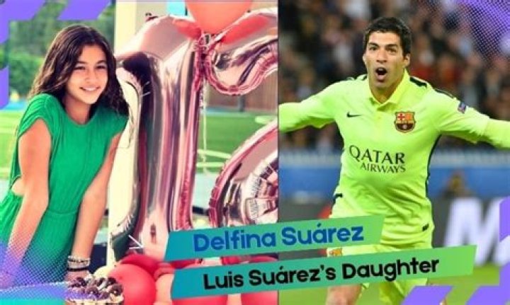 Luis Suarez's Daughter Age: How Old Is Delfina?