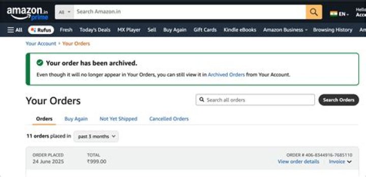 Manage Your Past Orders: Archived Orders In The Amazon App