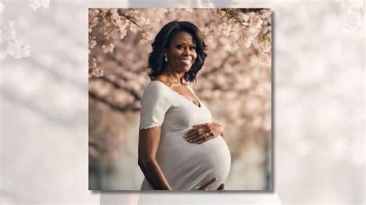 Michelle Obama's Radiant Pregnancy Moments Captured In Stunning Images