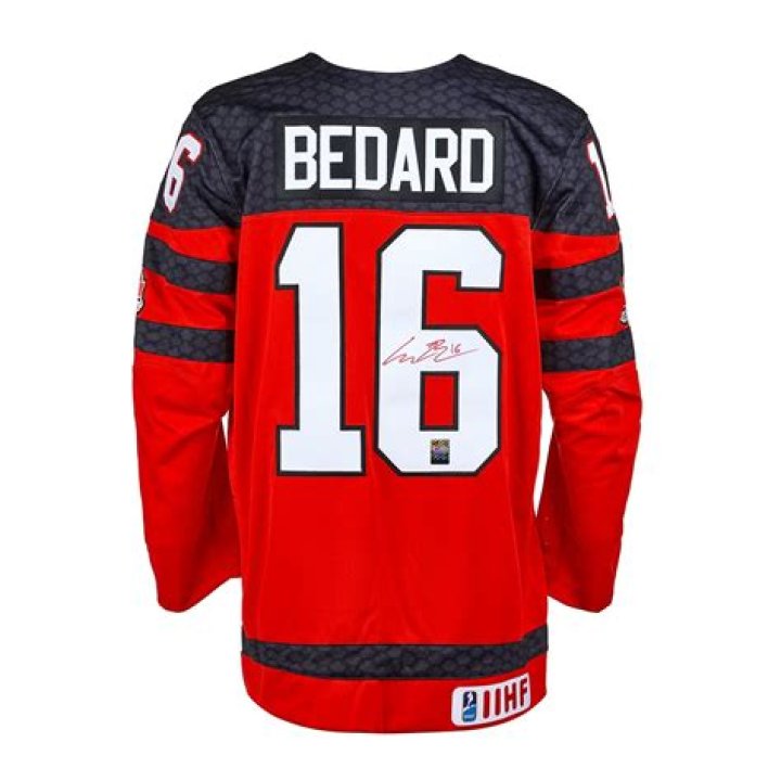 Own A Piece Of History: Connor Bedard Jersey Autographed
