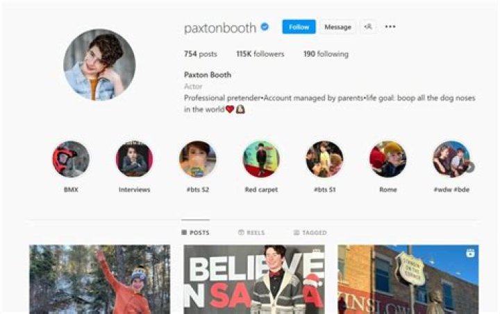 Paxton Booth's Instagram: Explore His Social Media Presence