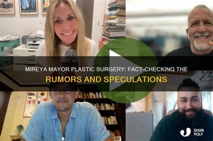 Surprising Truths About Mireya Mayor's Plastic Surgery Journey