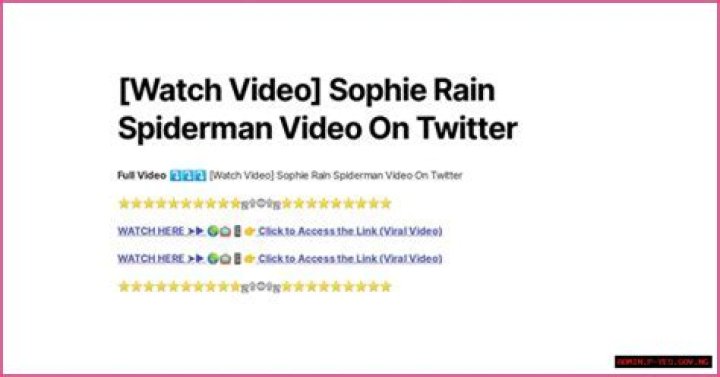 The Complete Guide: What Is The Sophie Rain Video?