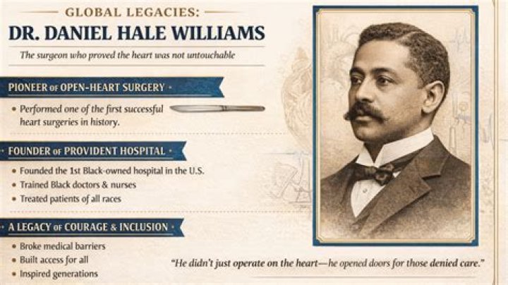 The Legacy Of Dr. Daniel H. Williams: A Pioneering Surgeon