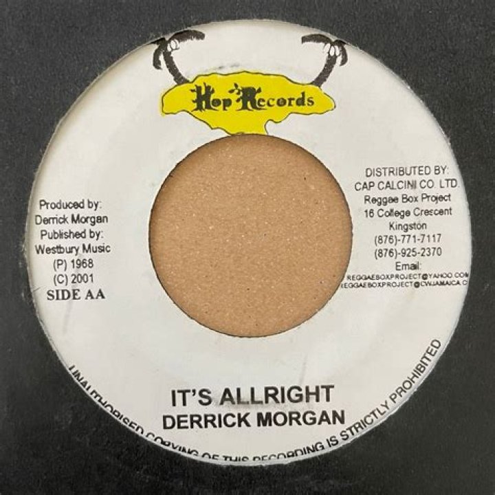 The Legendary Derrick Morgan: A Jamaican Music Icon