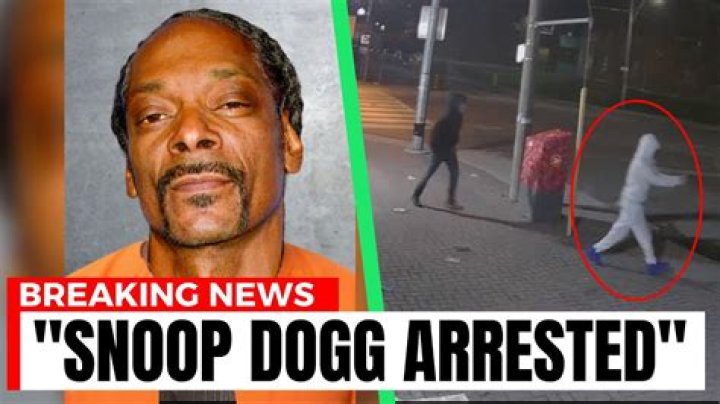 The Shocking Arrest Of Snoop Dogg: Details Uncovered