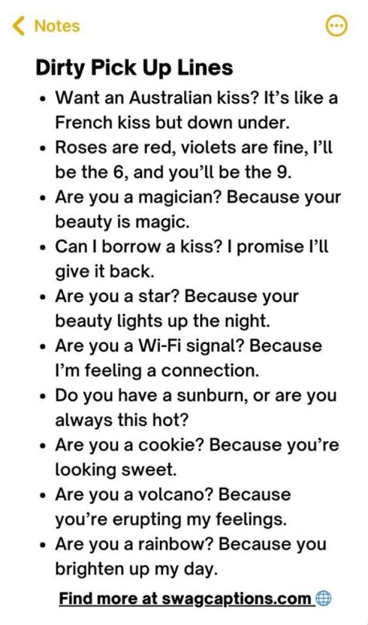 The Ultimate Guide To Irresistible Flirty Pick Up Lines