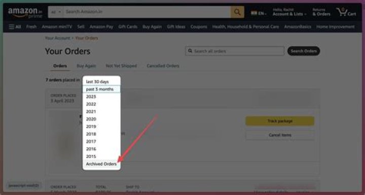 The Ultimate Guide To "What Does Amazon Archive Order Mean?"