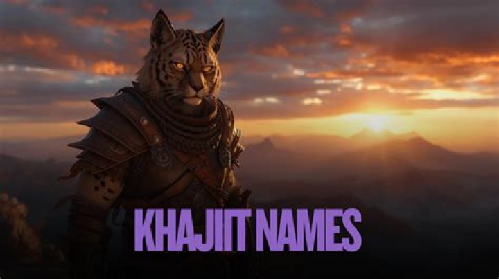 The Ultimate Khajiit Name Generator: Craft A Unique Identity For Your Feline Companion