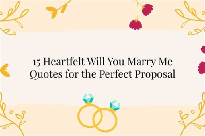 Unforgettable Lines For A Heartfelt Marriage Proposal